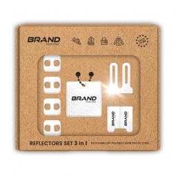 3 in 1 Set | Soft Hanger - Zip Pullers - Shoe Reflectors