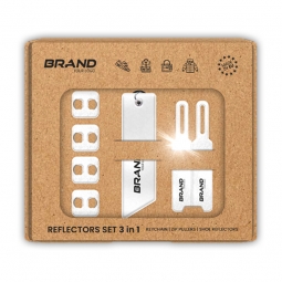 3 in 1 Set | Loop Strap - Zip Pullers - Shoe Reflectors