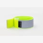 Elastic band with wide reflective stripe