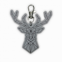 Geometric Silver Deer