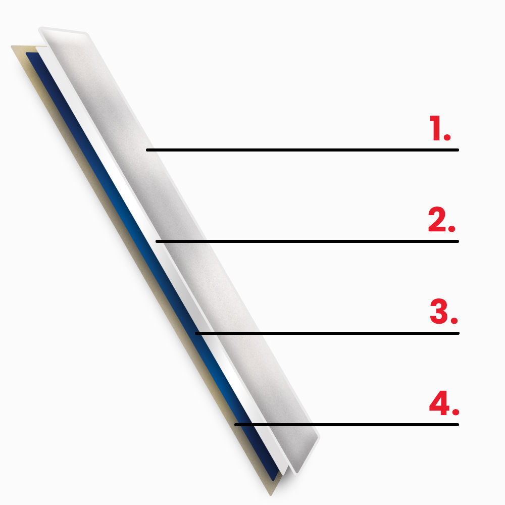 How the reflective slap band is made?