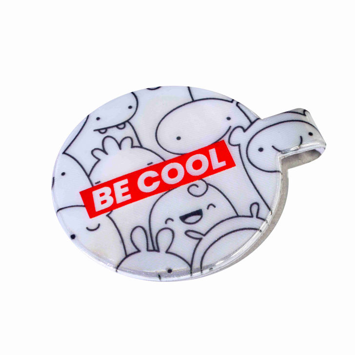 Be cool - Reflective magnet clip